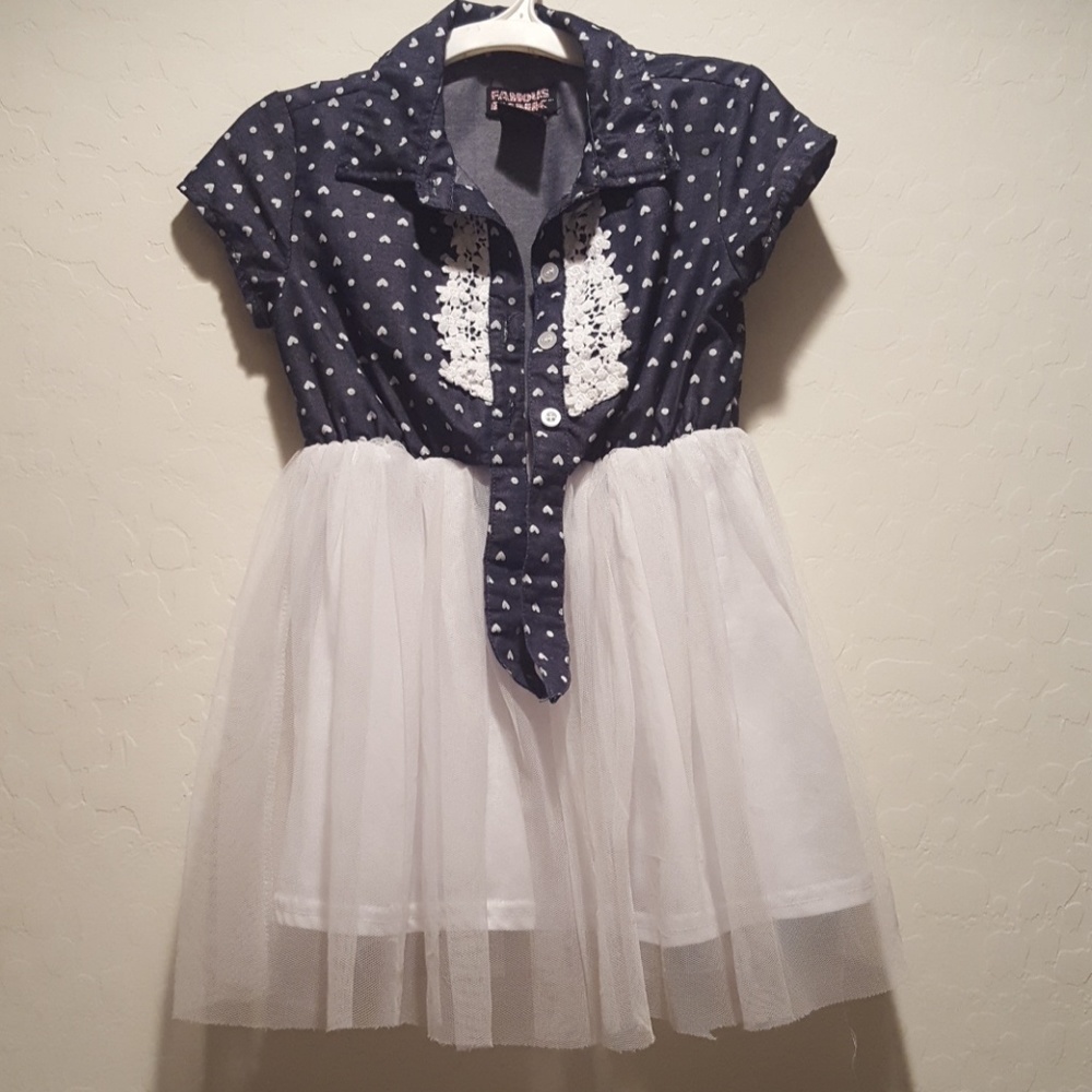 Famous pink girls dress